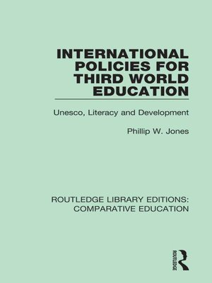 cover image of International Policies for Third World Education